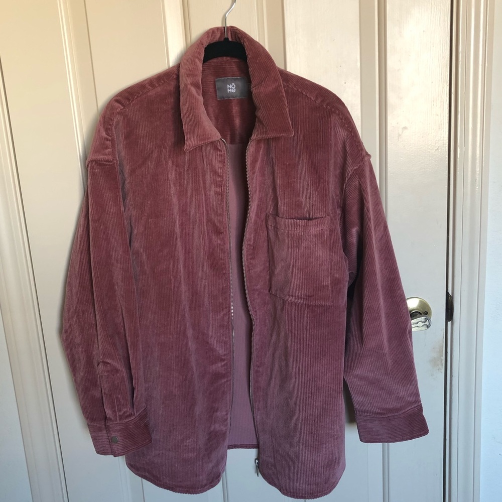 Mauve corduroy jacket